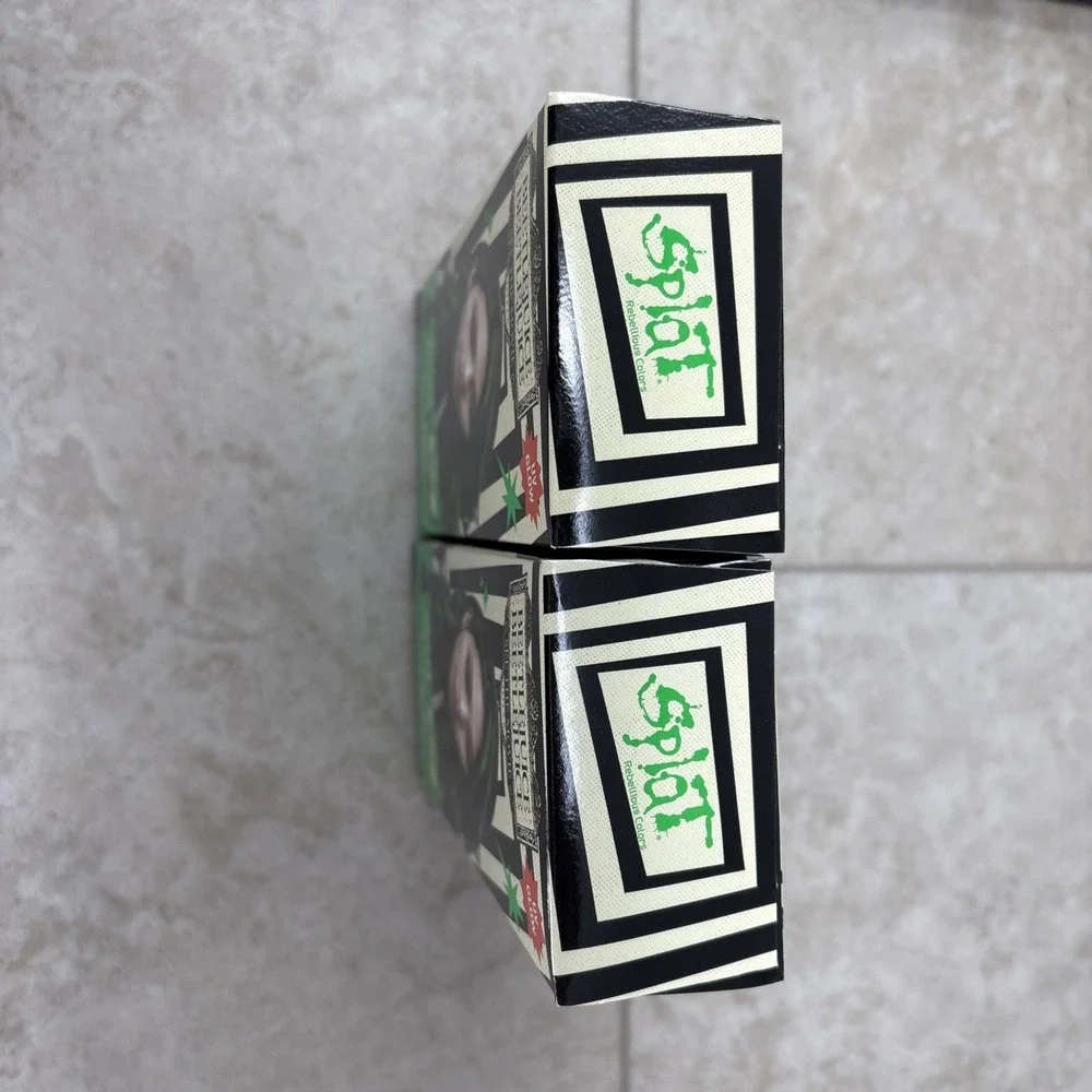 Lot of 2 Splat Halloween Green Temporary Hair Color Dye‎ Hair Makeup Washes Out